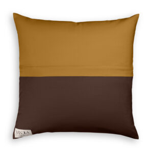 Modularer Kissenbezug in zigarre & schokobraun modularer Kissenbezug in den Farben zigarre und schoko