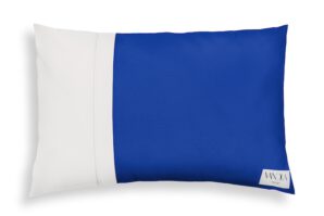 modularer Kissenbezug kobaltblau & weiß 60×40 cm modularer Kissenbezug kobaltblau & weiß 60x40 cm