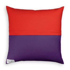 Kissenbezug rot-lila